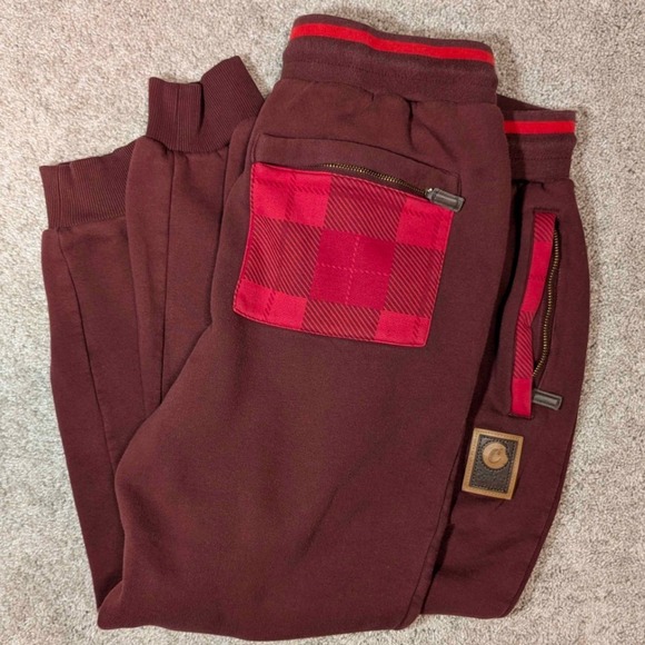 Cookies SF Park Avenue Fleece Sweatpant Joggers Burgundy Size 2XL - Picture 6 of 9